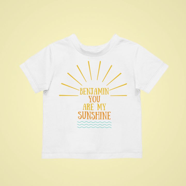 The Little Personal Shop Babygrows Personalised Your My Sunshine Babygrow