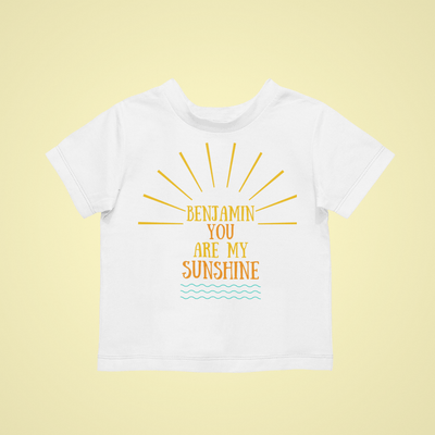 The Little Personal Shop Babygrows Personalised Your My Sunshine Babygrow