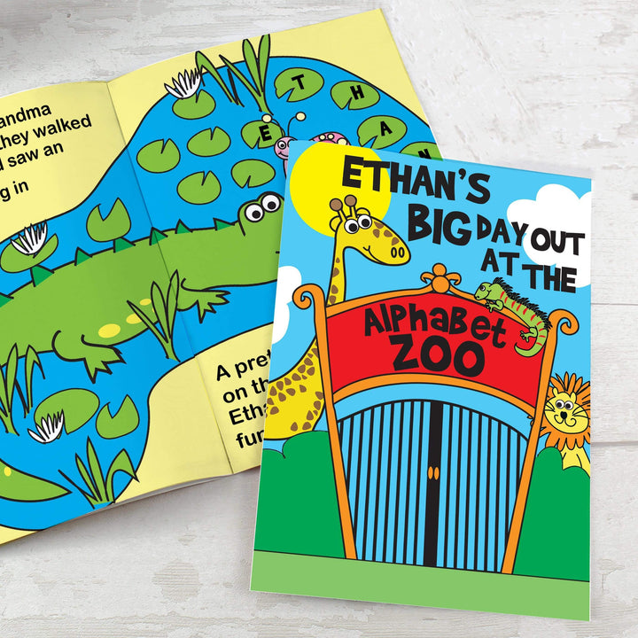 Personalised Memento Books Personalised Zoo Story Book
