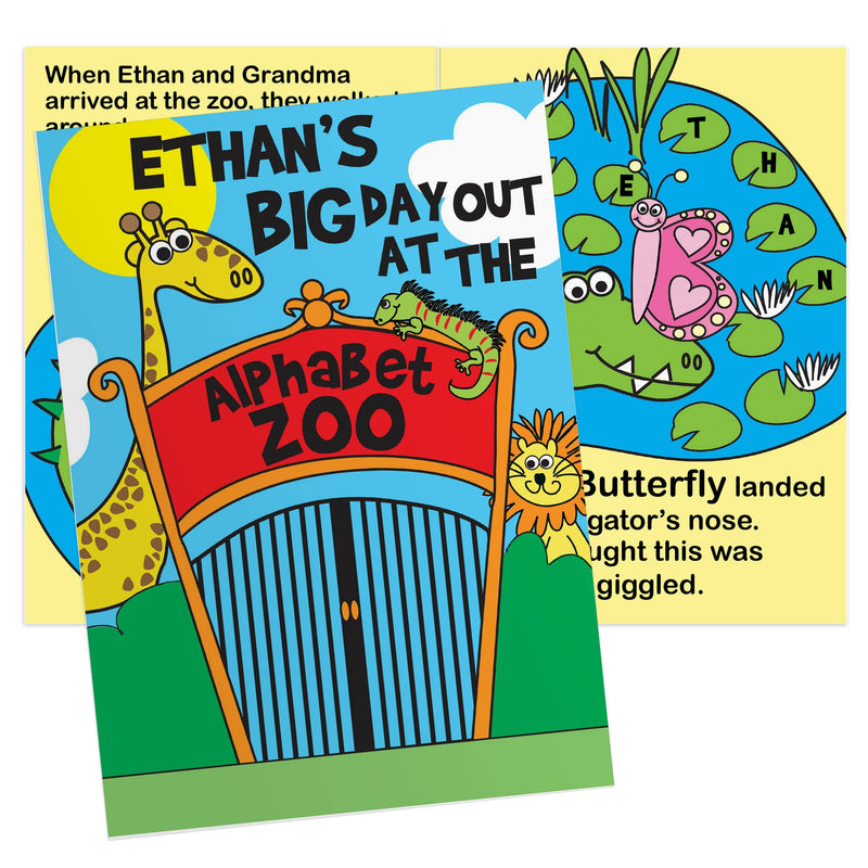 Personalised Memento Books Personalised Zoo Story Book