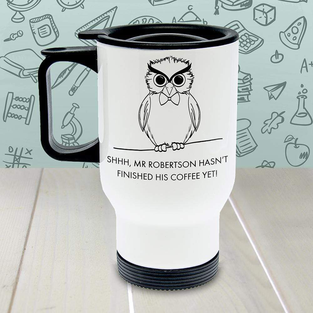 Treat PersonalisedTeacher's Shhhh Travel Mug