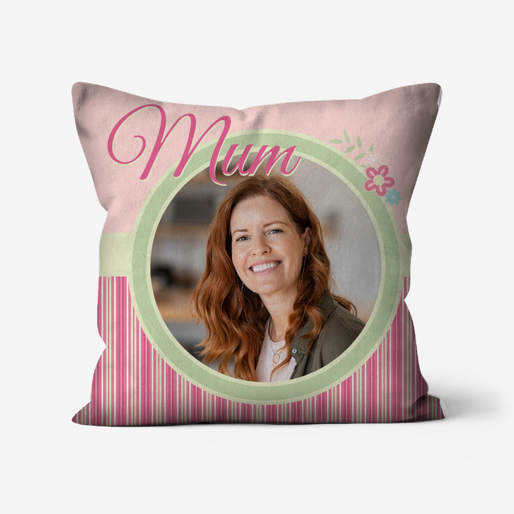 Personalised Mum Cushion, The Personal Shop, personalised gifts