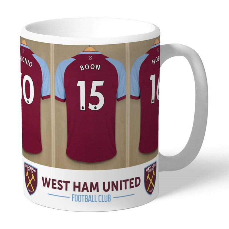 Personalised Memento Mugs West Ham United Football Club Dressing Room Mug